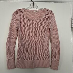 GAP Light Pink Crew Neck Sweater